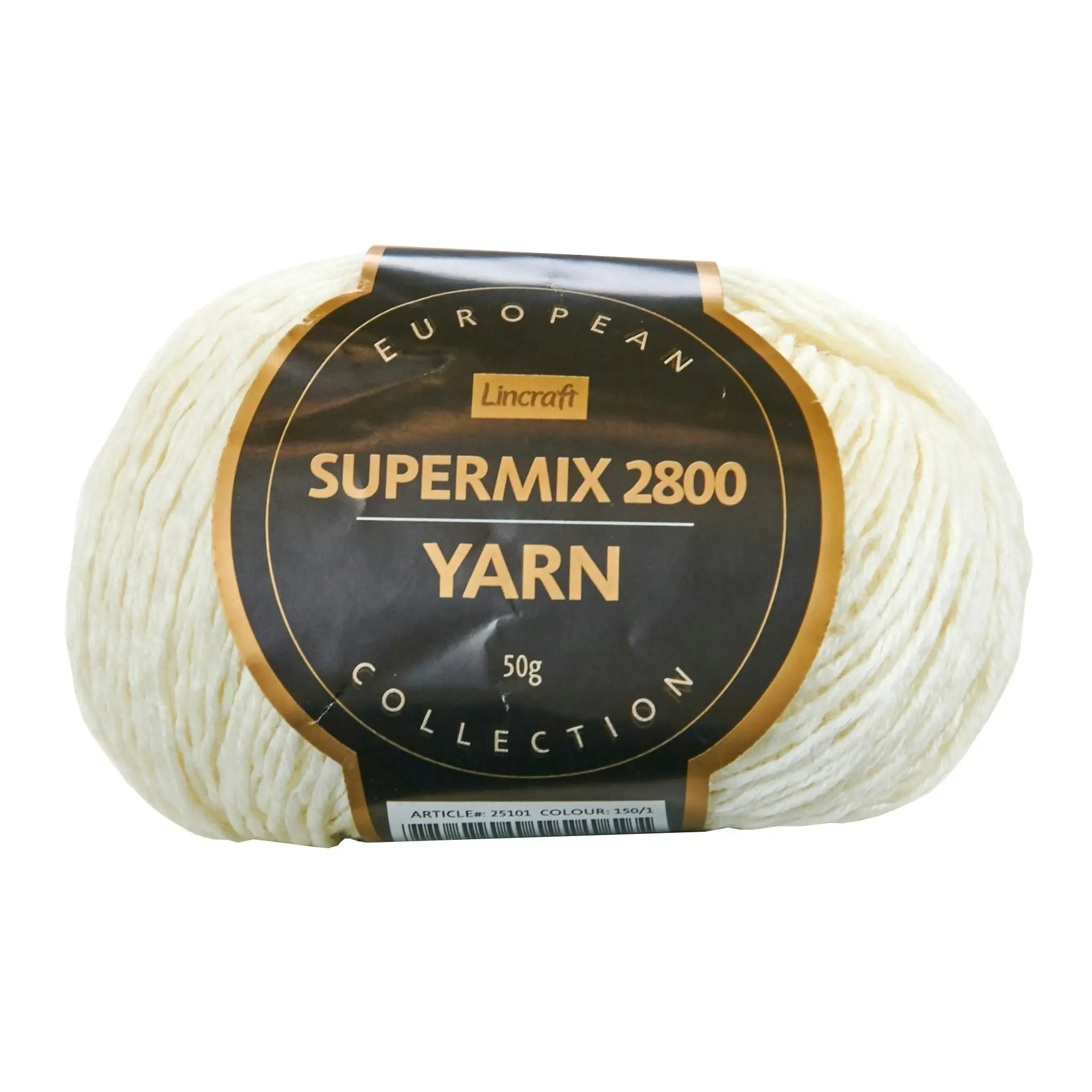 European Collection Supermix 2800 Crochet & Knitting Yarn, 50g