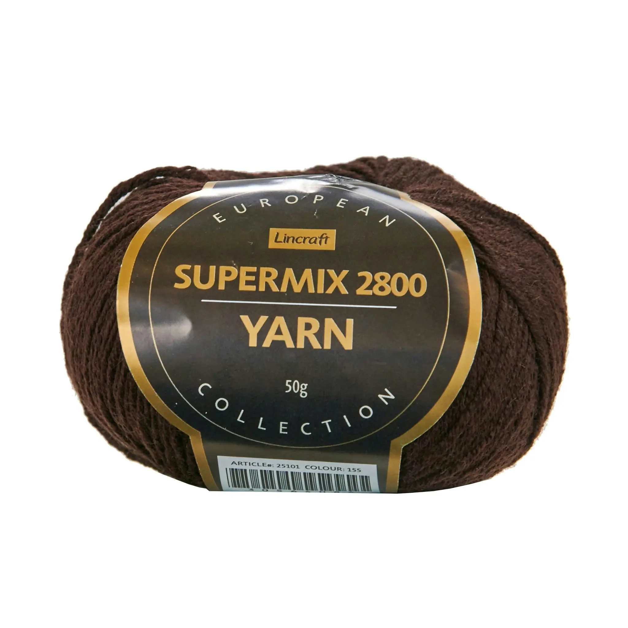 European Collection Supermix 2800 Crochet & Knitting Yarn, 50g