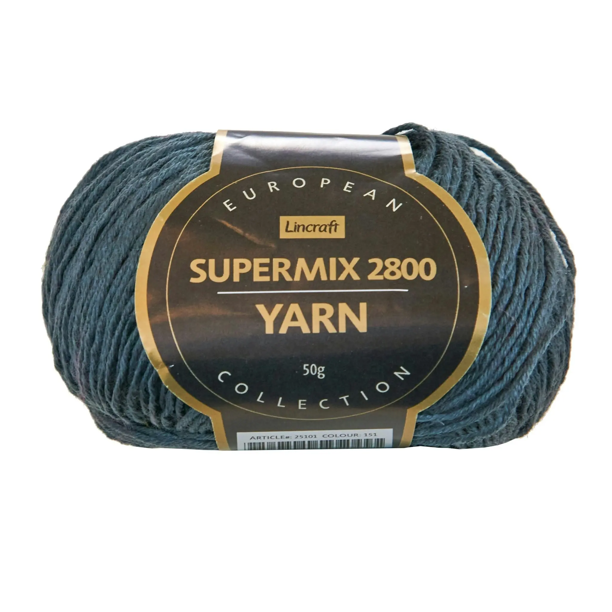 European Collection Supermix 2800 Crochet & Knitting Yarn, 50g