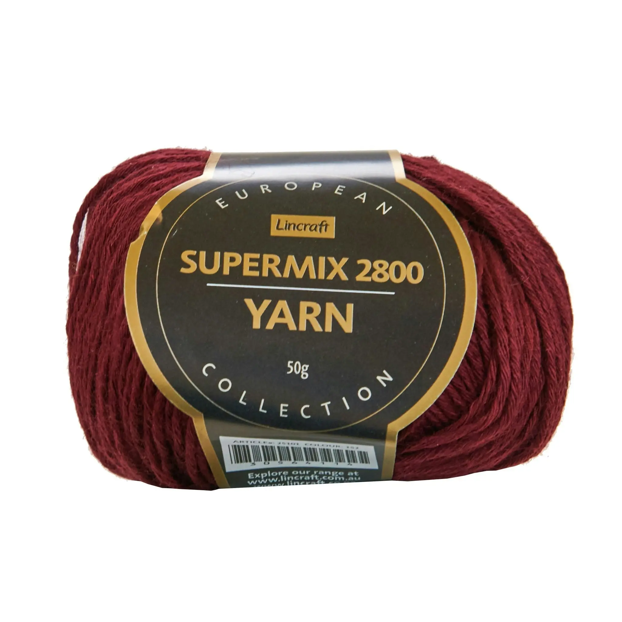 European Collection Supermix 2800 Crochet & Knitting Yarn, 50g