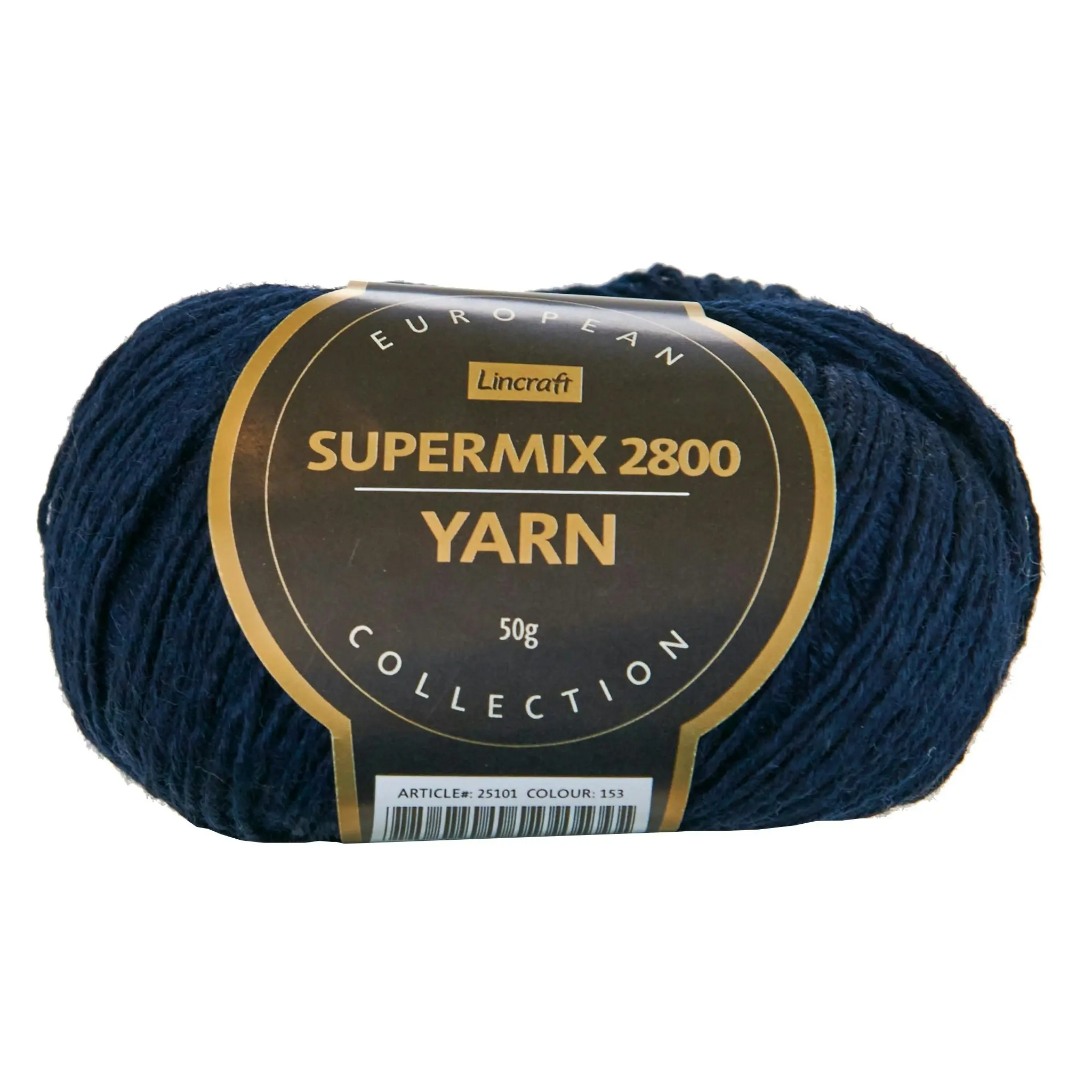 European Collection Supermix 2800 Crochet & Knitting Yarn, 50g