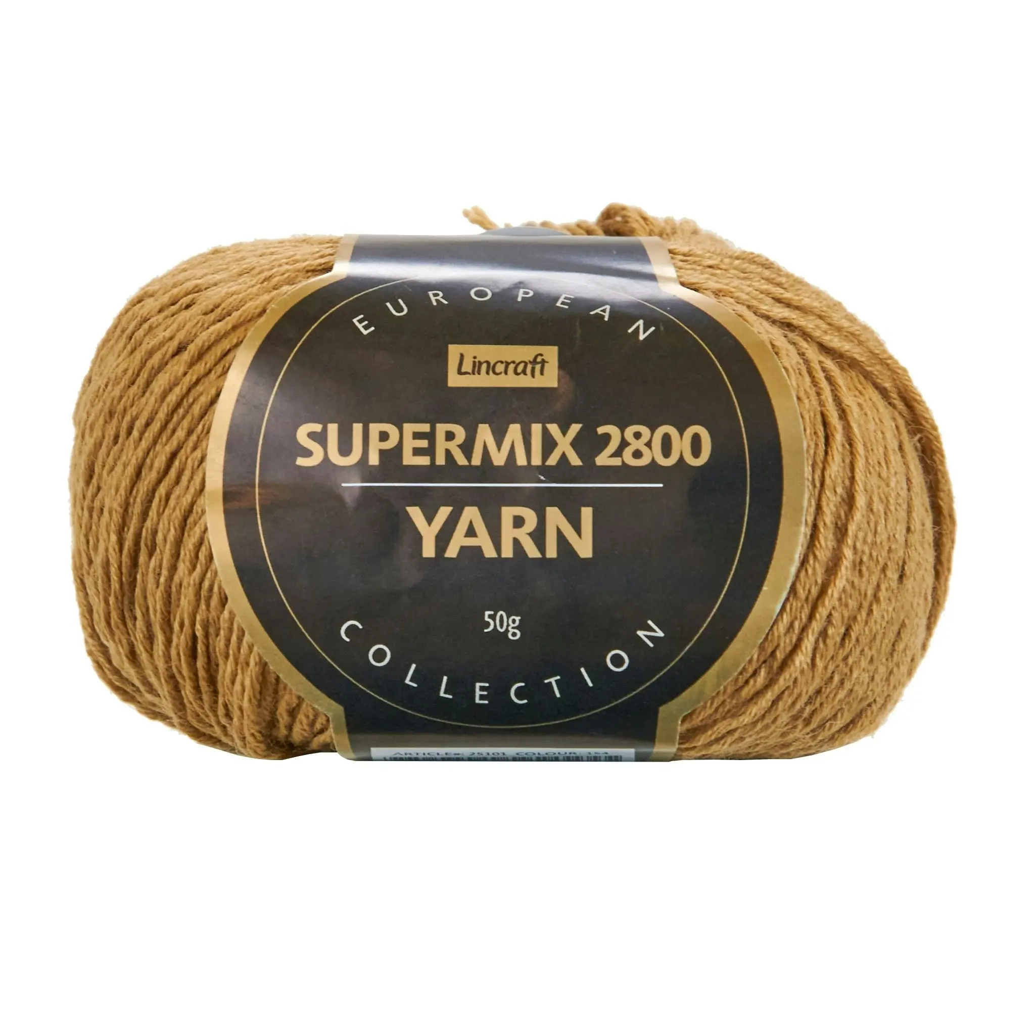 European Collection Supermix 2800 Crochet & Knitting Yarn, 50g