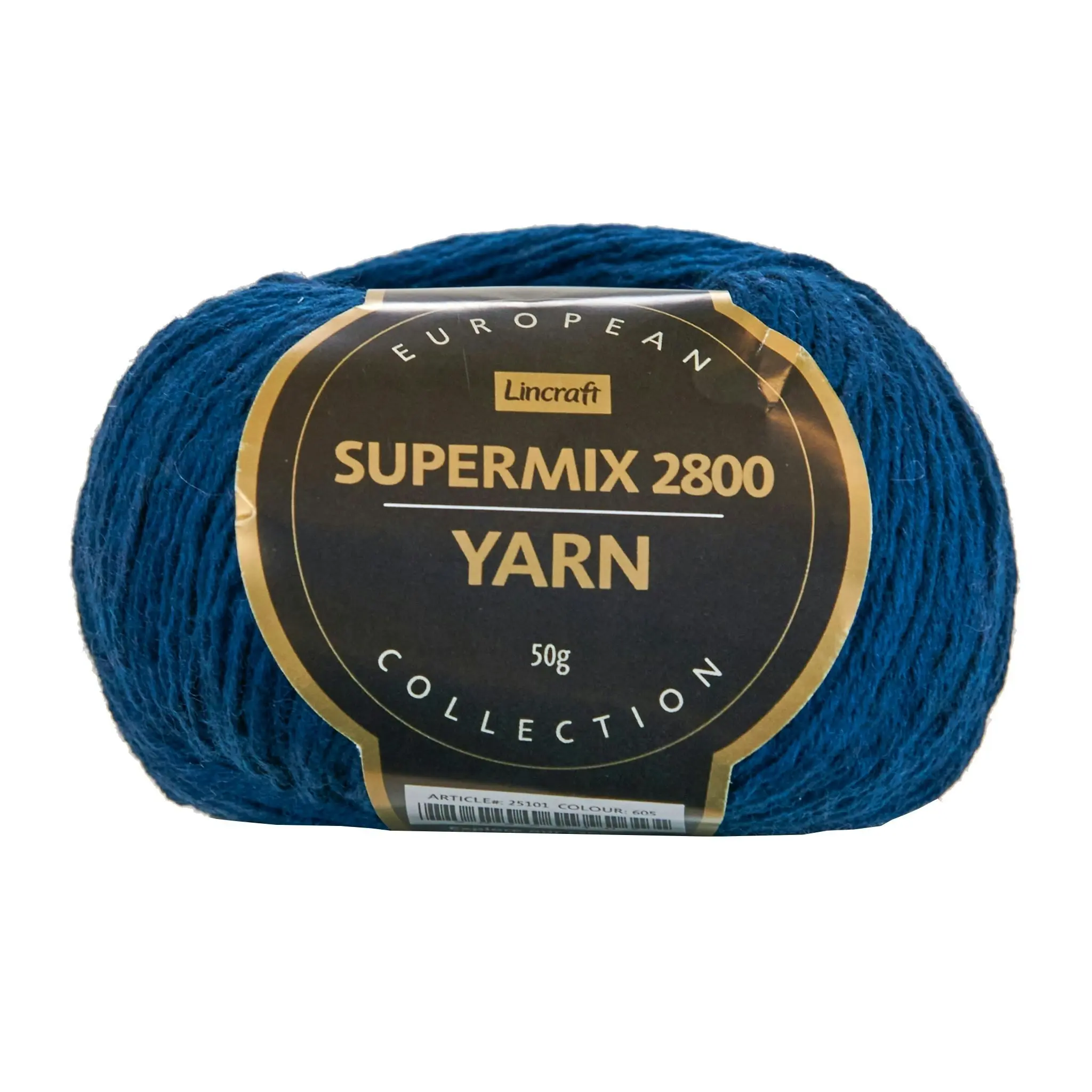 European Collection Supermix 2800 Crochet & Knitting Yarn, 50g