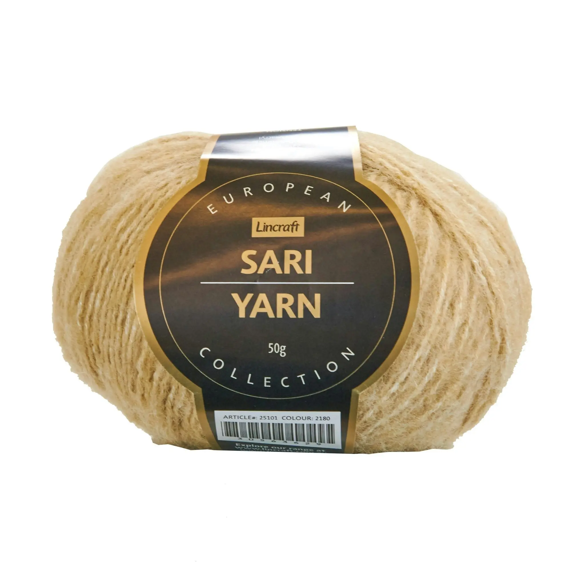 European Collection Sari Crochet & Knitting Yarn, 50g