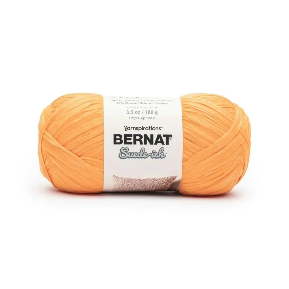 Bernat Sued-Ish Crochet & Knitting Yarn - 100g Polyester Viscose Yarn