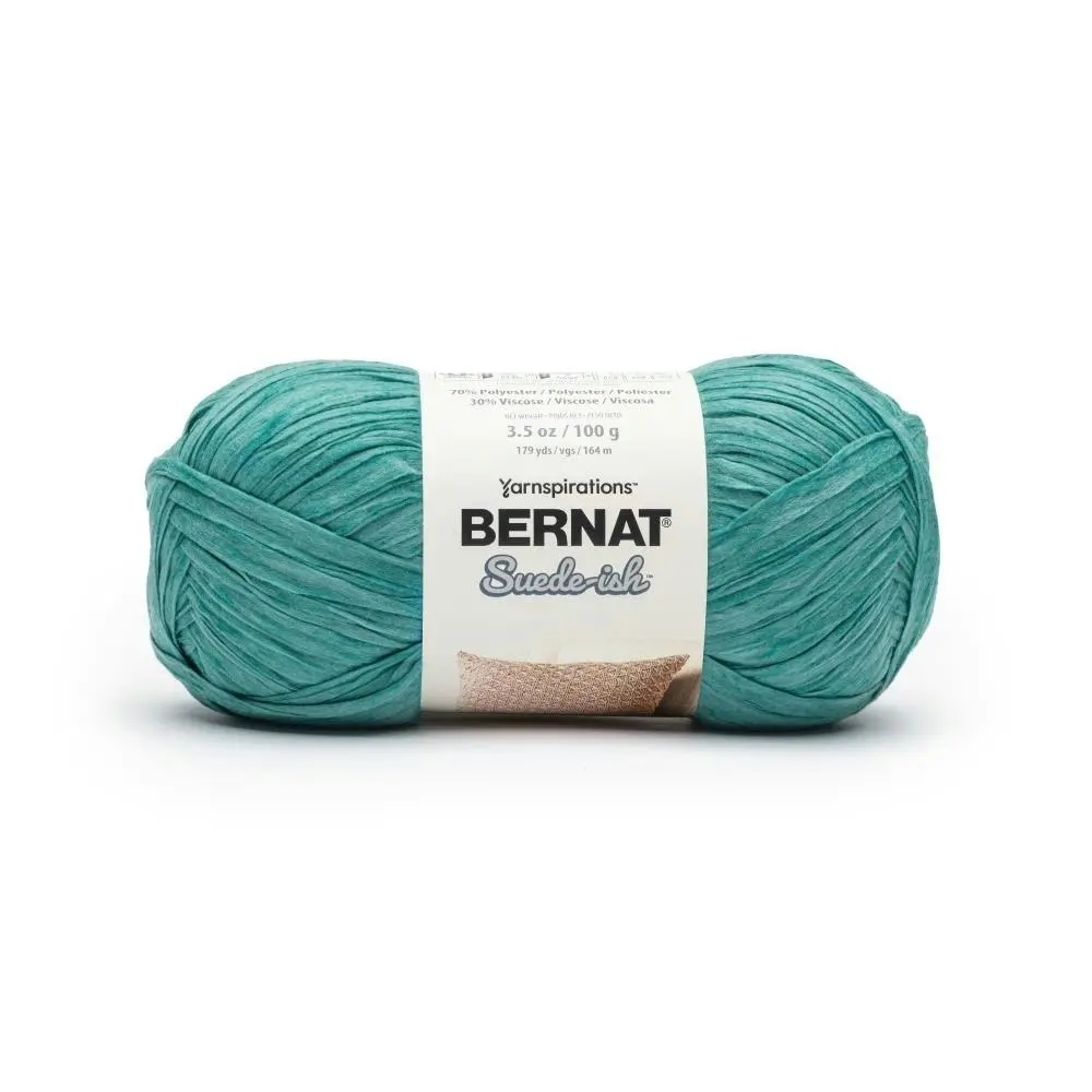 Bernat Sued-Ish Crochet & Knitting Yarn - 100g Polyester Viscose Yarn