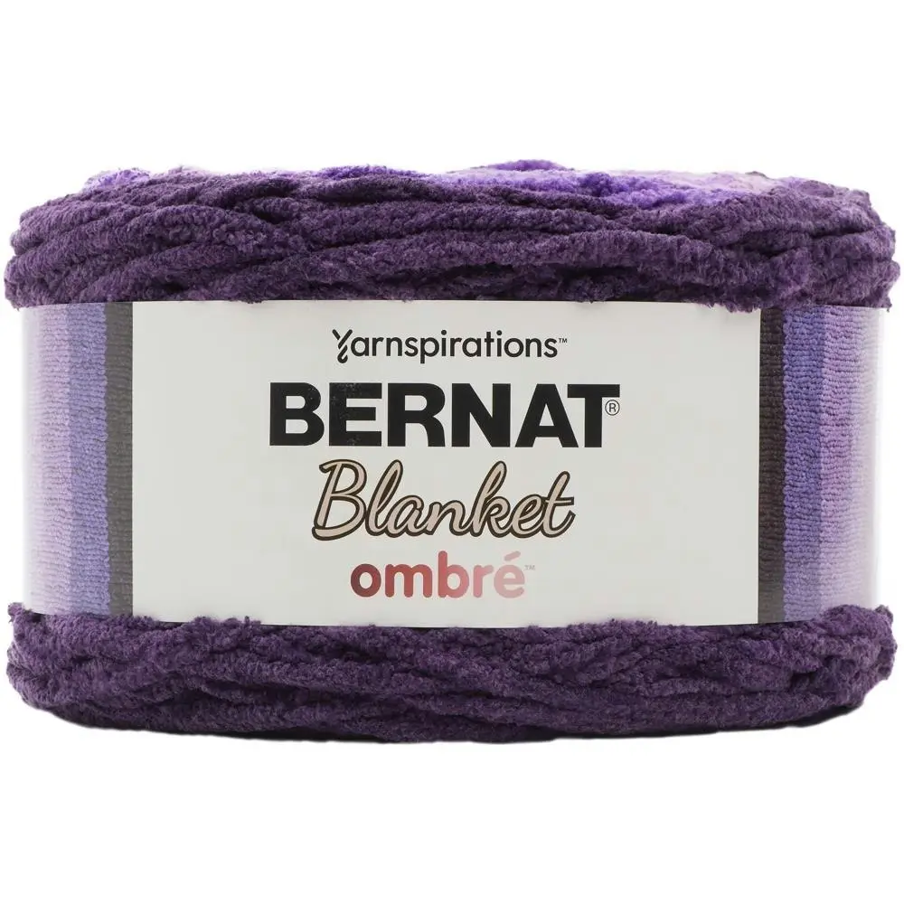 Bernat Blanket Ombre Crochet & Knitting Yarn, Ombre - 300g Polyester Yarn