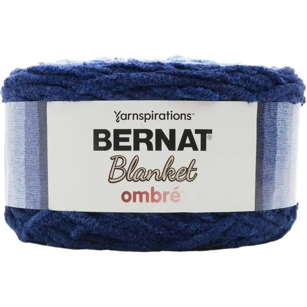 Bernat Blanket Ombre Crochet & Knitting Yarn, Ombre - 300g Polyester Yarn