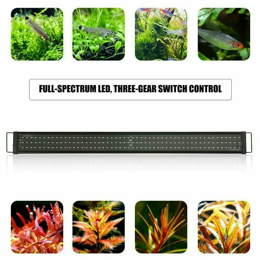 90Cm Aquarium Light Lighting Full Spectrum Plant Fish Tank Bar Led Lamp