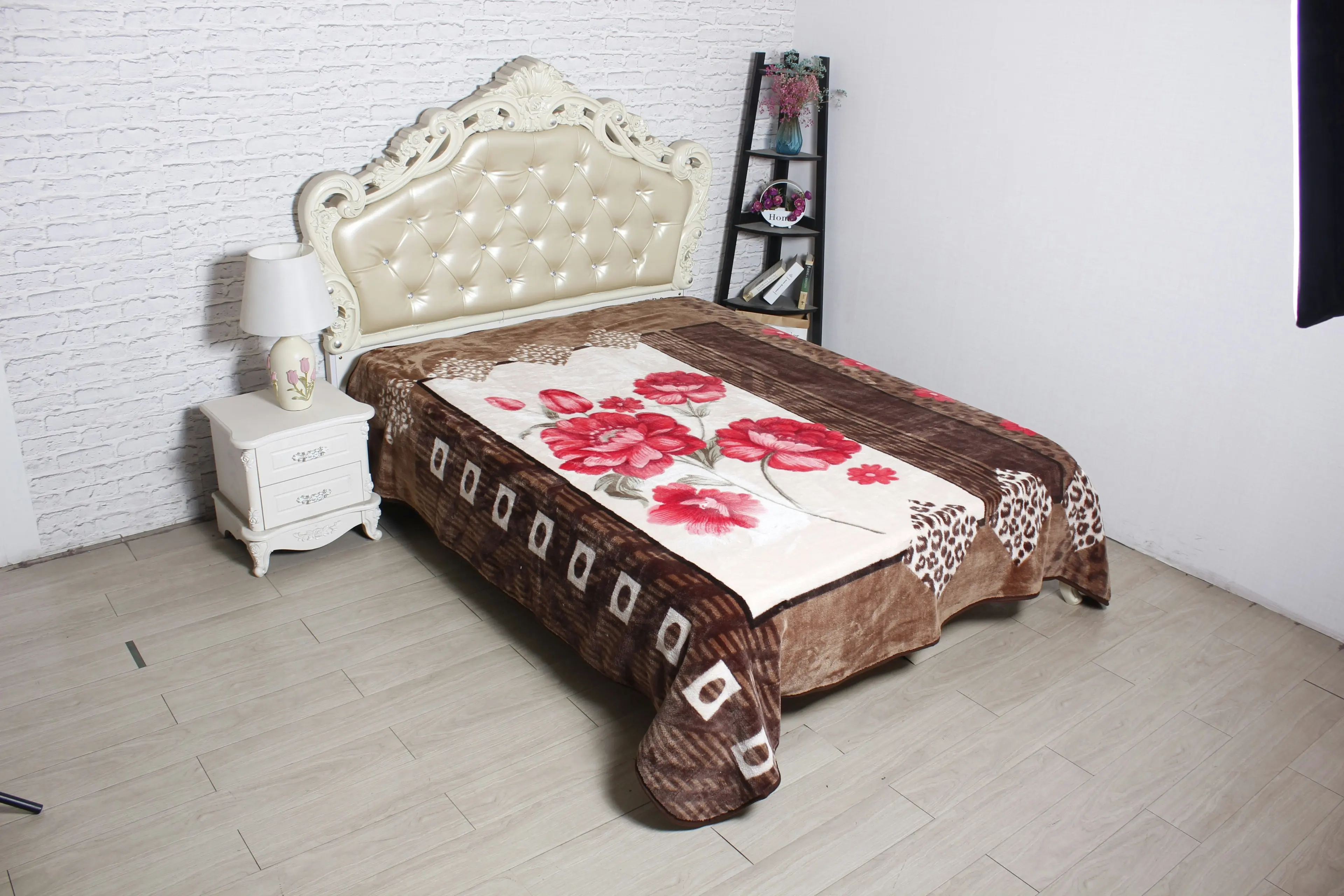 Alaria Printed Mink Blanket- Queen/King 220x240cm