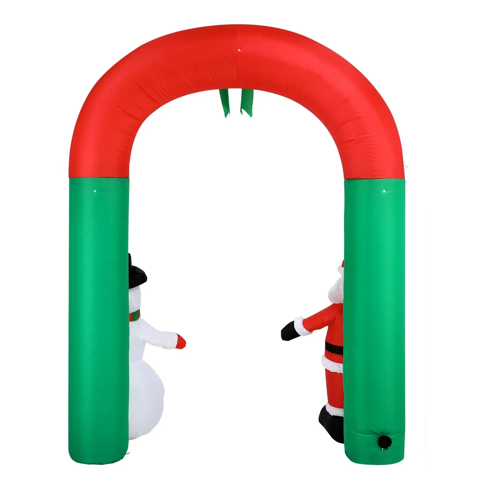 Mazam 2.4M Christmas Inflatable Archway Xmas LED Lights Outdoor Decoration