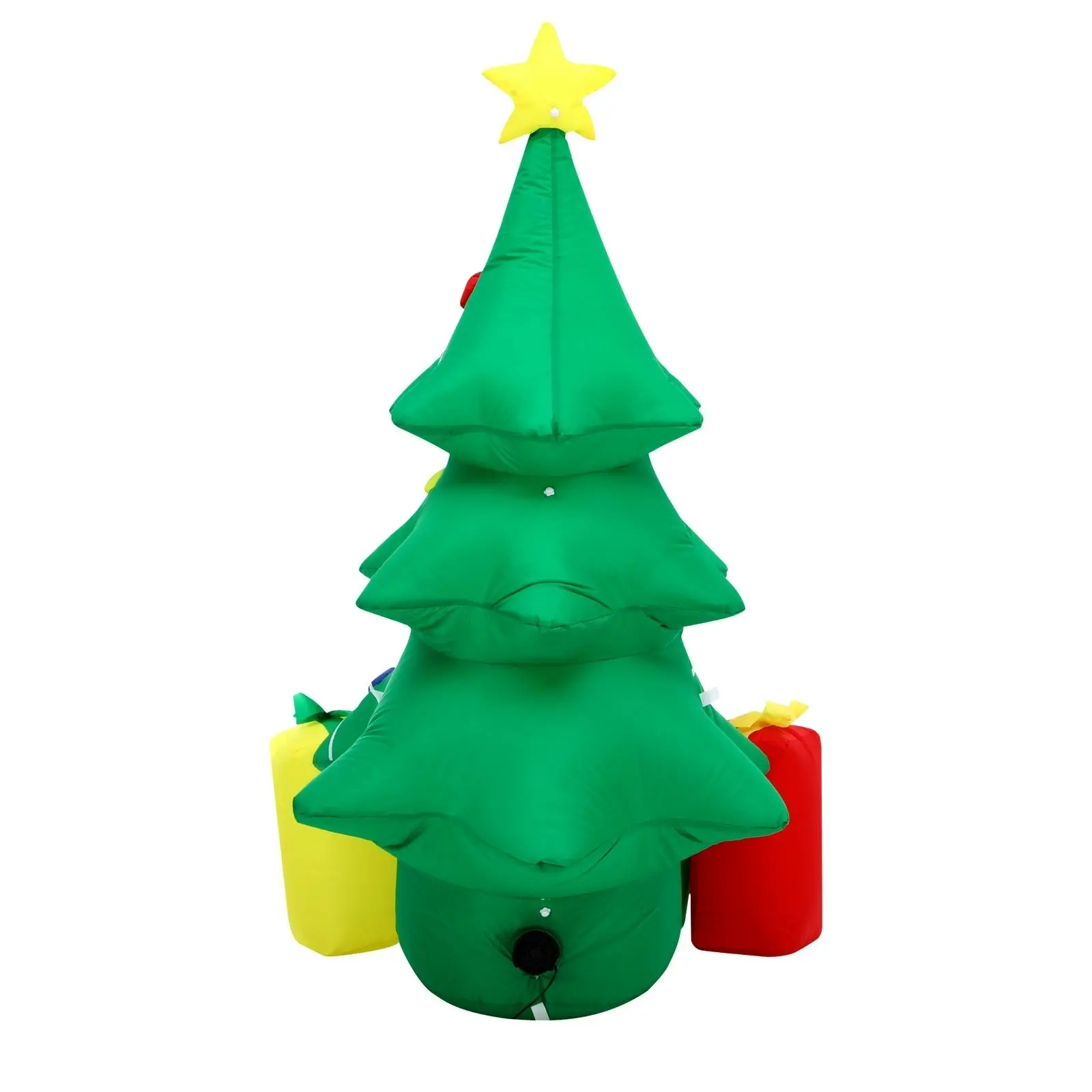 Mazam 2PCS Christmas Inflatable Tree Gifts 1.5M Xmas Decor LED Lights Outdoor