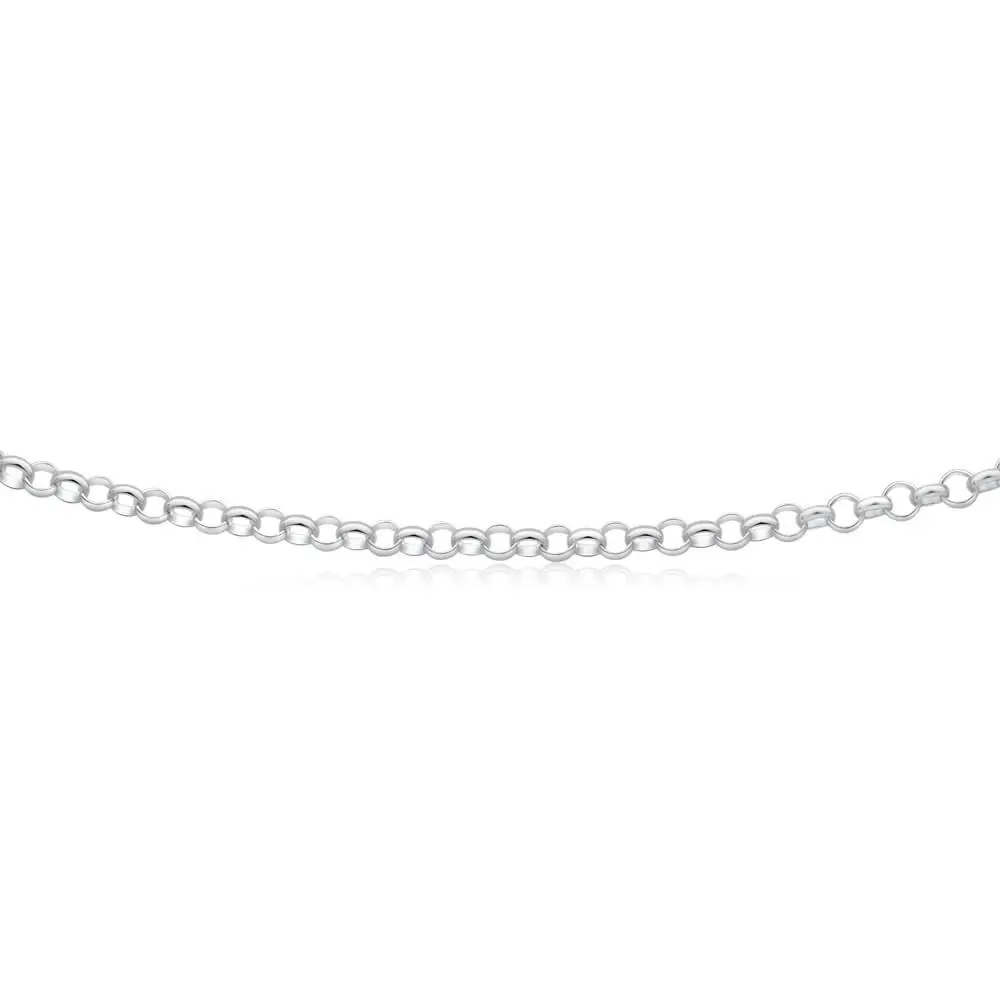 Sterling Silver 80cm 70 Gauge Belcher Chain