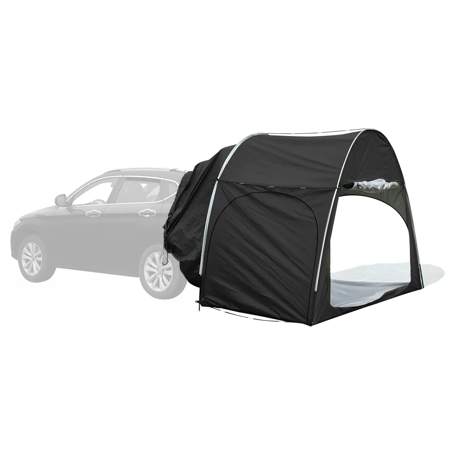 SUV Camping Tent Car Truckbed Tailgate Shade Side Awning Canopy Portable Outdoor Shelter