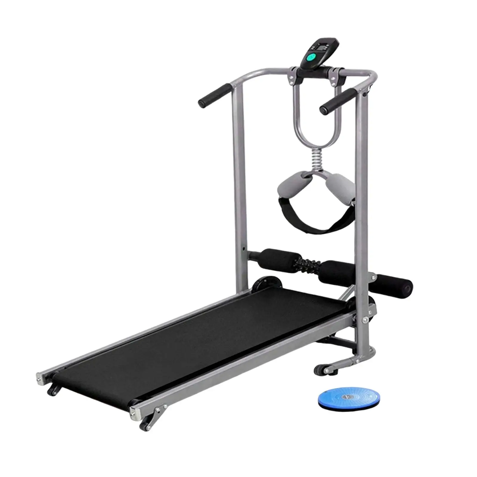 Manual Treadmill Foldable Incline Exercise Fitness Walk Machine Home Gym