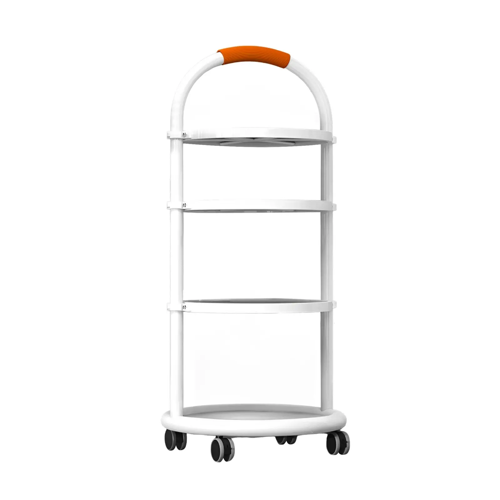 Kitchen Trolley Cart Rolling Storage Rack Shelf Organiser With Wheels 2 Sizes