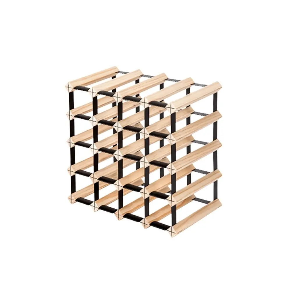 Glasshaus 20, 42, 72 or 110 Bottle Timber Wine Rack Wooden Storage System Cellar Organiser Stand