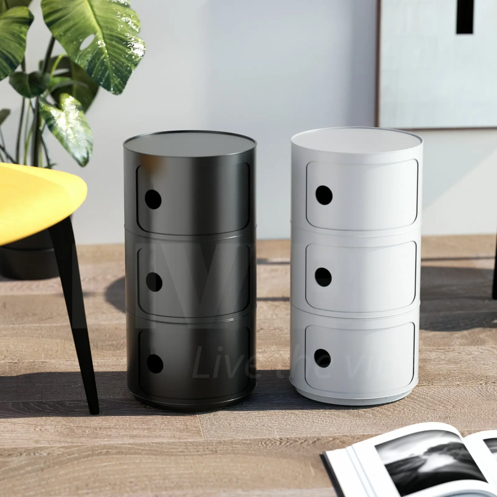 Replica Componibili Round Storage Cabinet - 4 Sizes