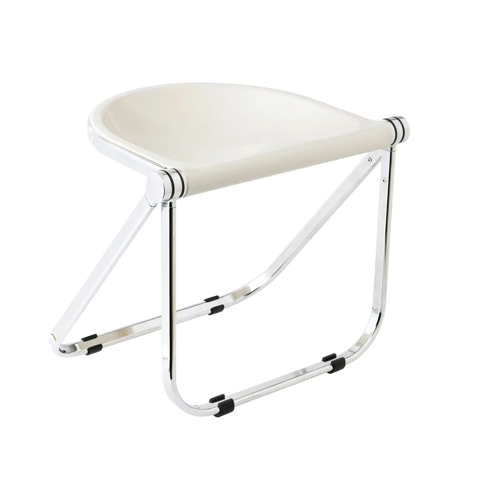 Folding Stool Seat Portable Fold Chair Plastic Foldable Dining Room Chair | Replica Giancarlo Piretti Pluff Stools