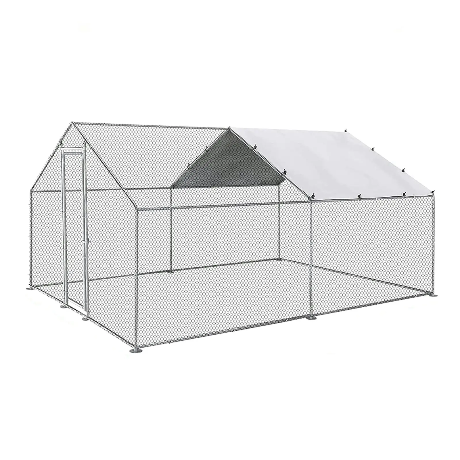 Large Walk-in Pet Chicken Run Coop Cage Rabbit Hutch Ferret House Guinea Pig Enclosure