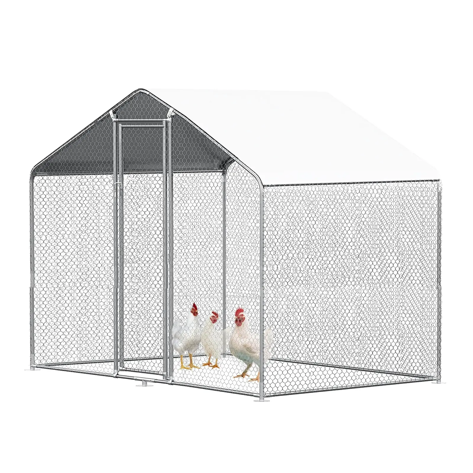 Large Walk-in Pet Chicken Run Coop Cage Rabbit Hutch Ferret House Guinea Pig Enclosure