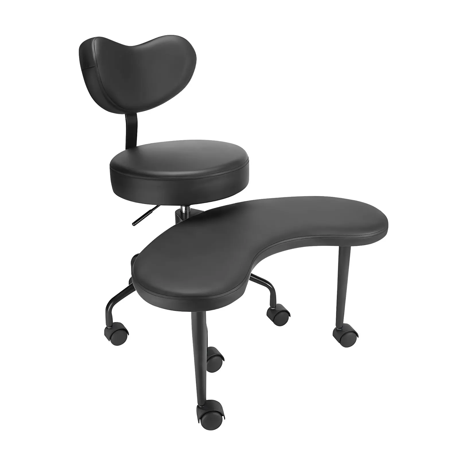 Criss Cross Legged Meditation Chair ADHD Chair with Lumbar Support Backrest