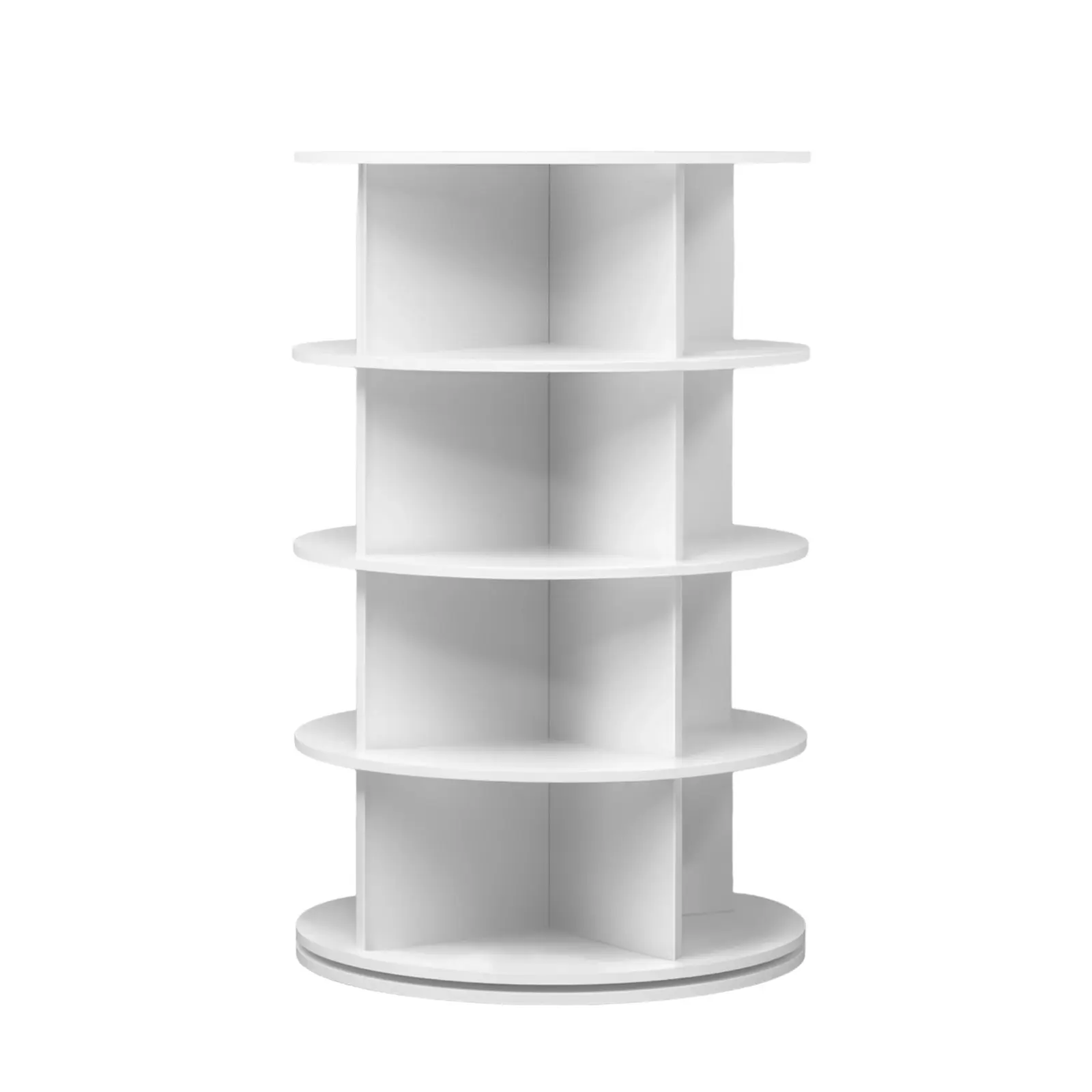 360 Swivel Rotating Shoe Rack Tower Book Storage Organizer Display Stand