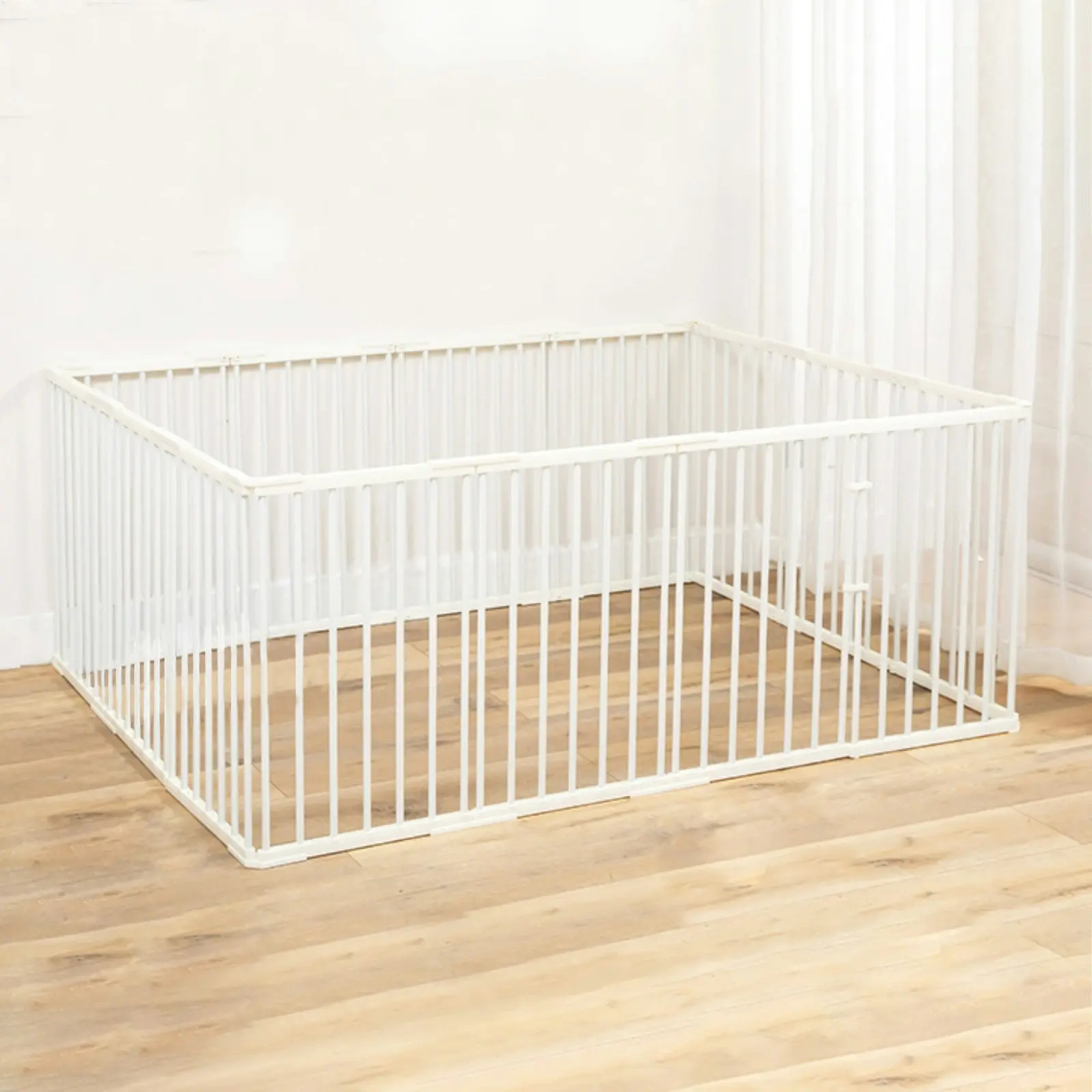 TOPET 8/10/12/14/16 Panels Portable Pet Playpen Dog Puppy Exercise Cage Play Pen Fence