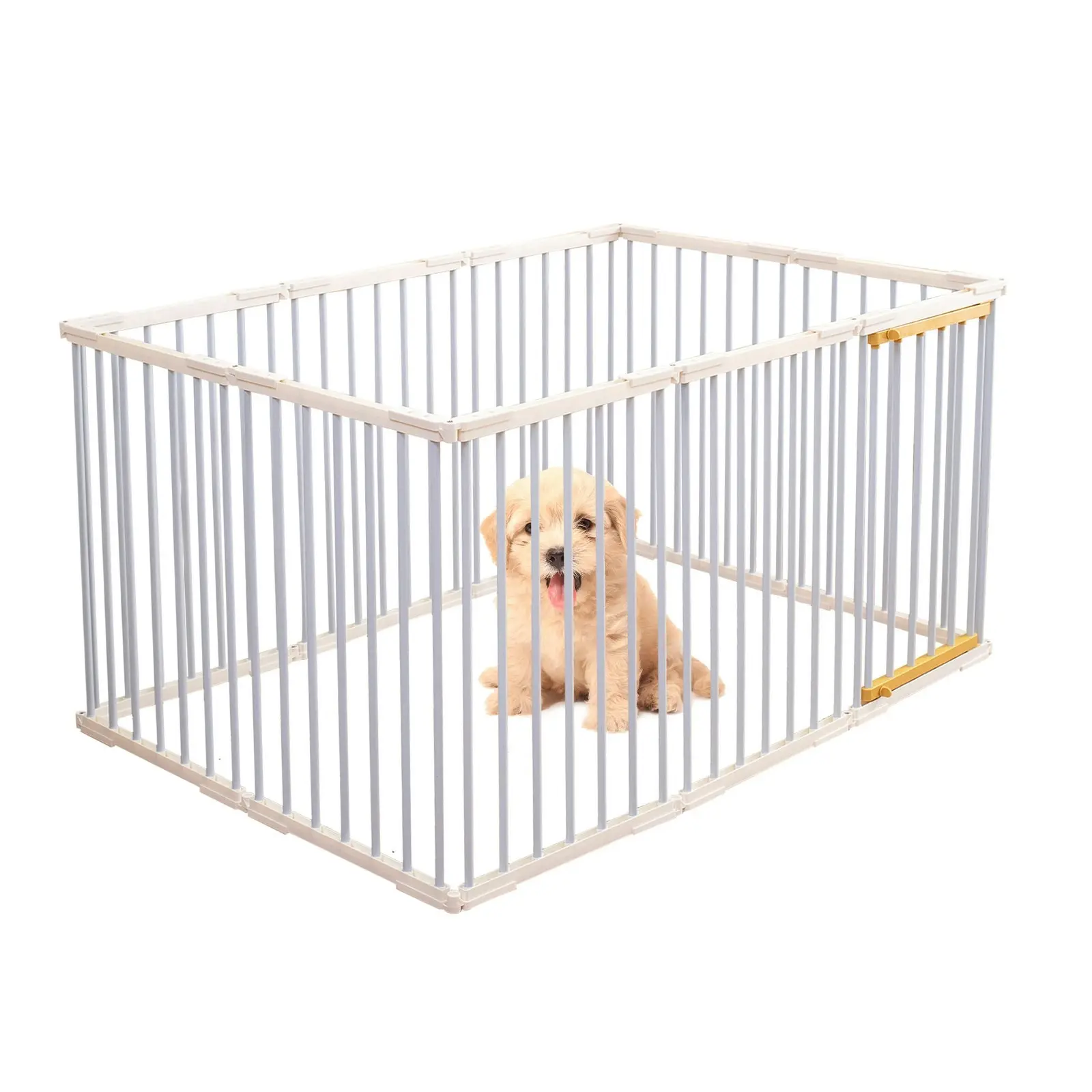 Portable Pet Dog Playpen Enclosure Cage 8/10/12/14/16 Panels