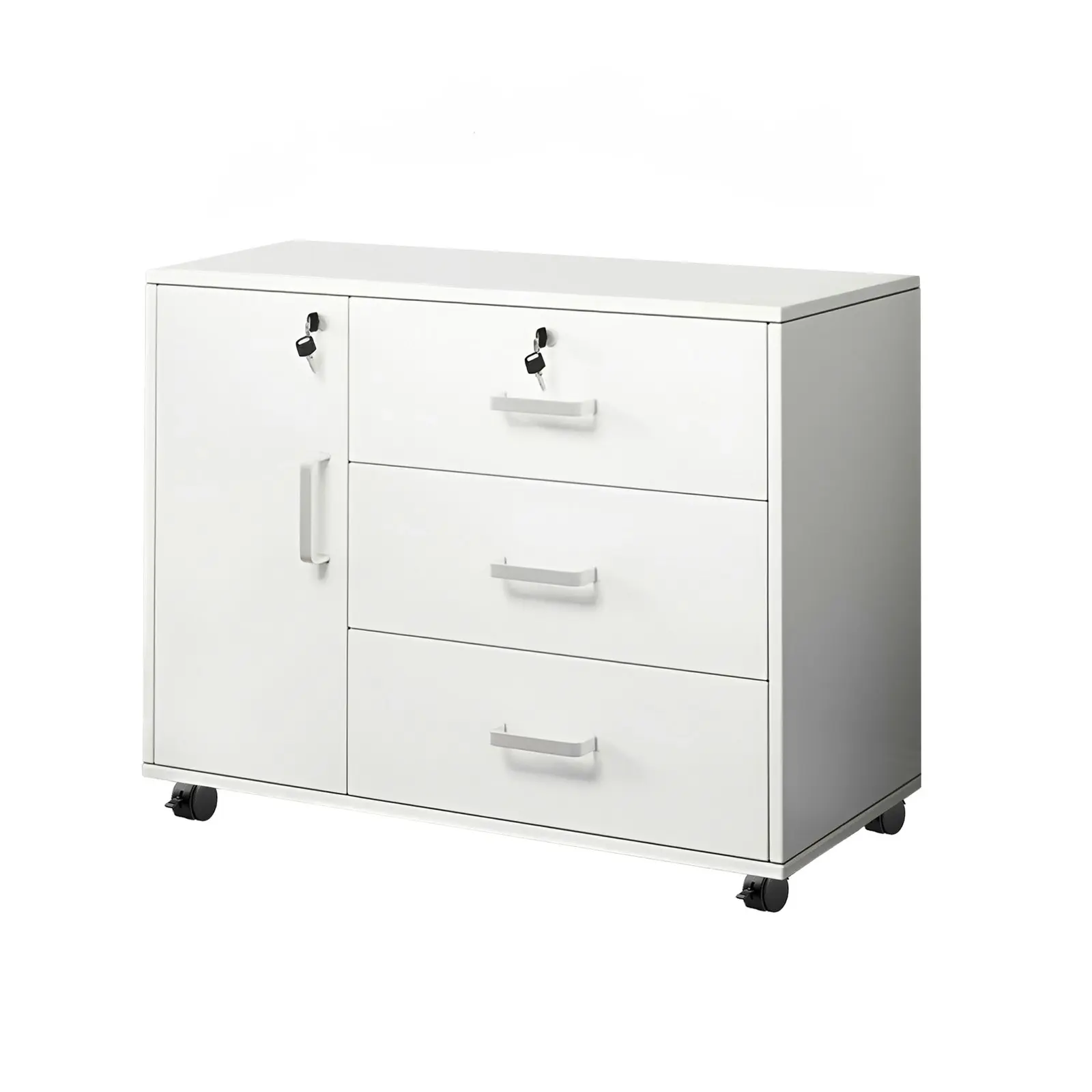 Filing Cabinet Drawer Office Storage Shelves Drawers Cupboard File