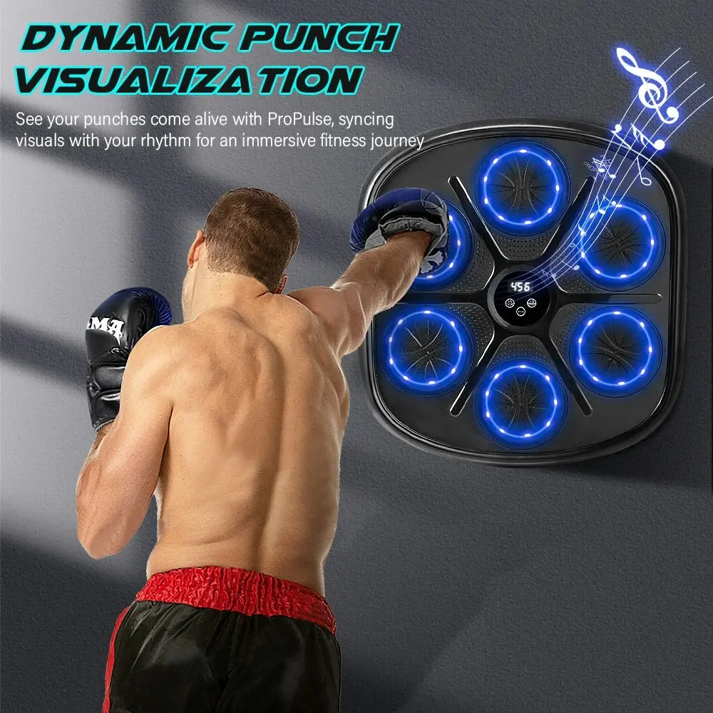 Propulse Smart Punching Boxing Electronic Music Machine Home Training 9 Speeds