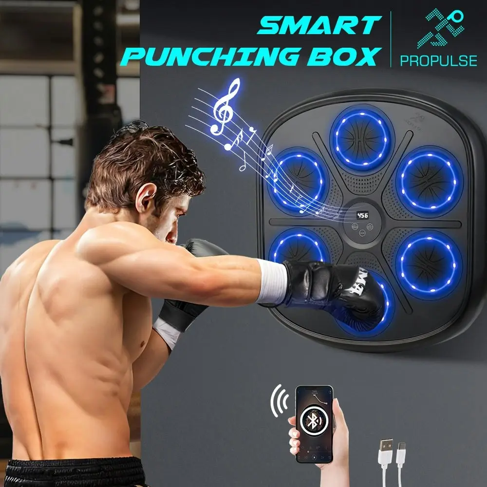 Propulse Smart Punching Boxing Electronic Music Machine Home Training 9 Speeds