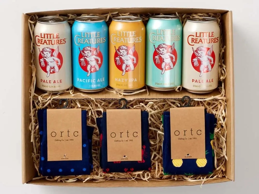 Little Creatures Beer & Socks Hamper