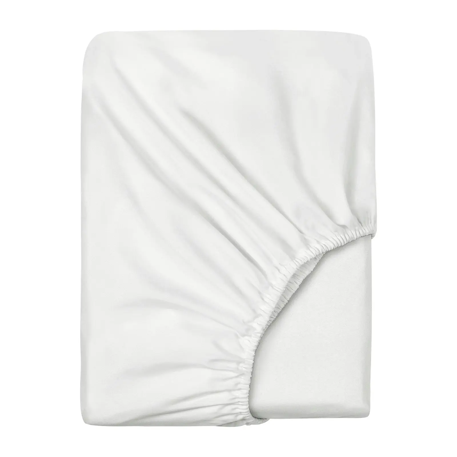 Linenova 100% Cotton Fitted Sheet Ultra Soft Breathable For All Seasons Deep Pocket Up to 40CM