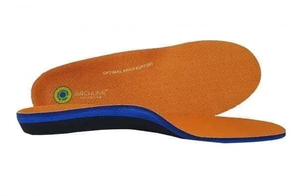 Archline Active Orthotics Full Length Arch Support Pain Relief Insoles - For Work