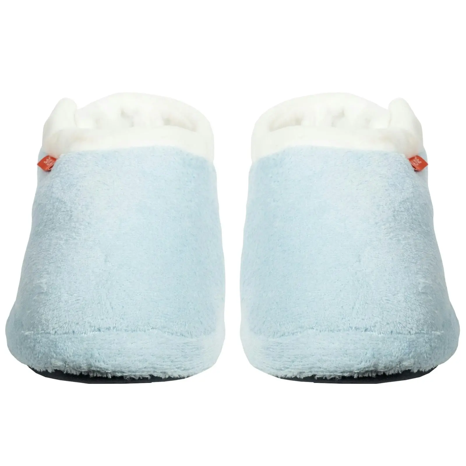 Archline Orthotic Slippers Closed Scuffs Pain Relief Moccasins - Sky Blue