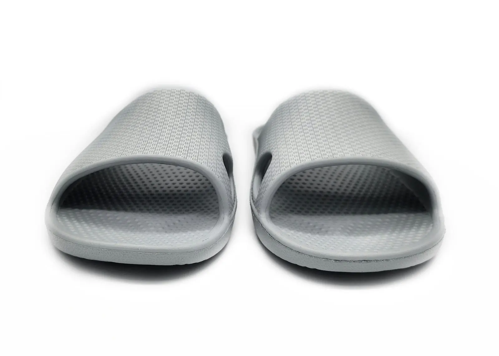 Archline Rebound Orthotic Slides Flip Flop Thongs Slip On Arch Support - Stone Grey