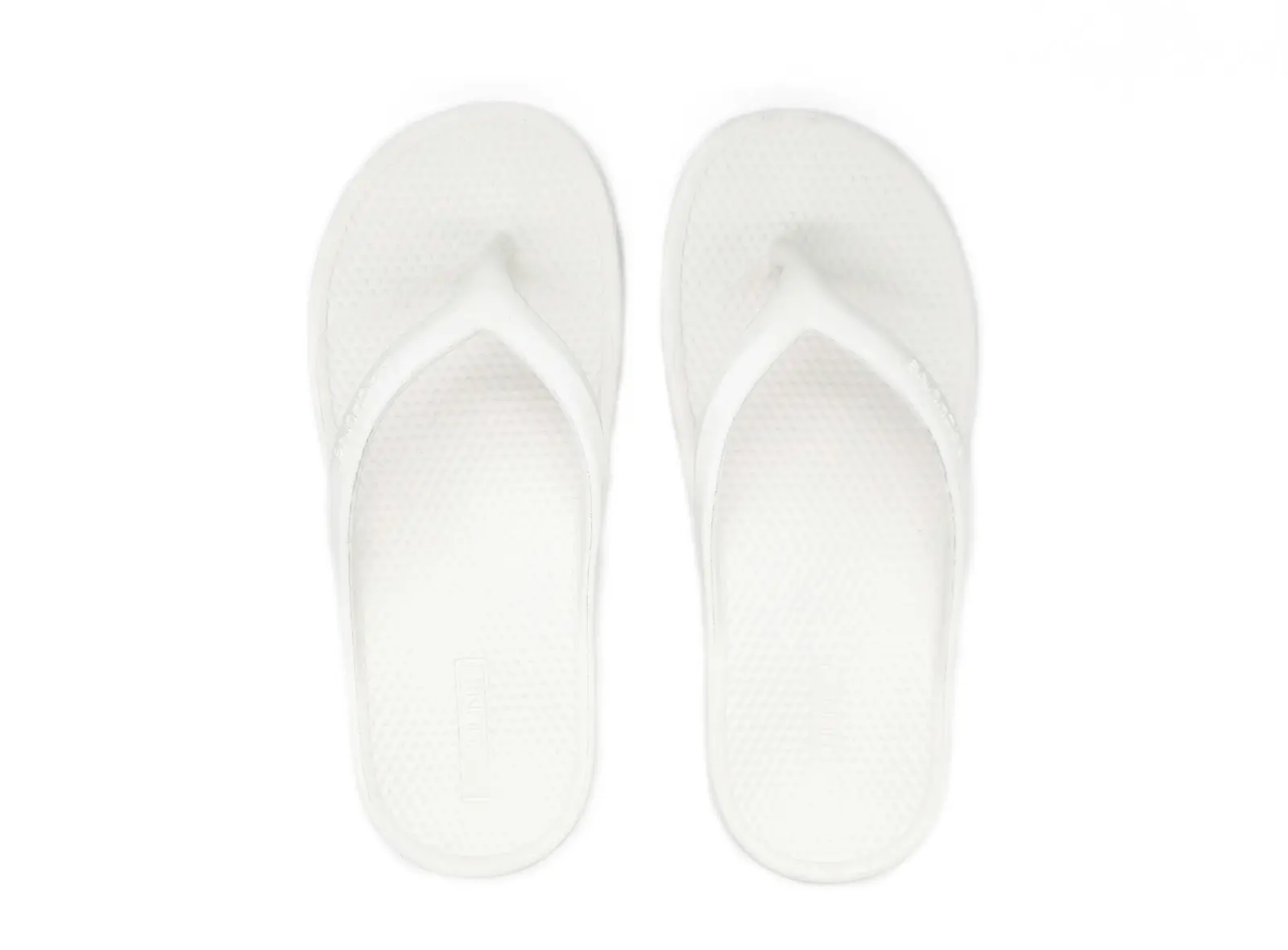 Archline Orthotic Foam Thongs Arch Support Flip Flops Orthopedic Rebound - White