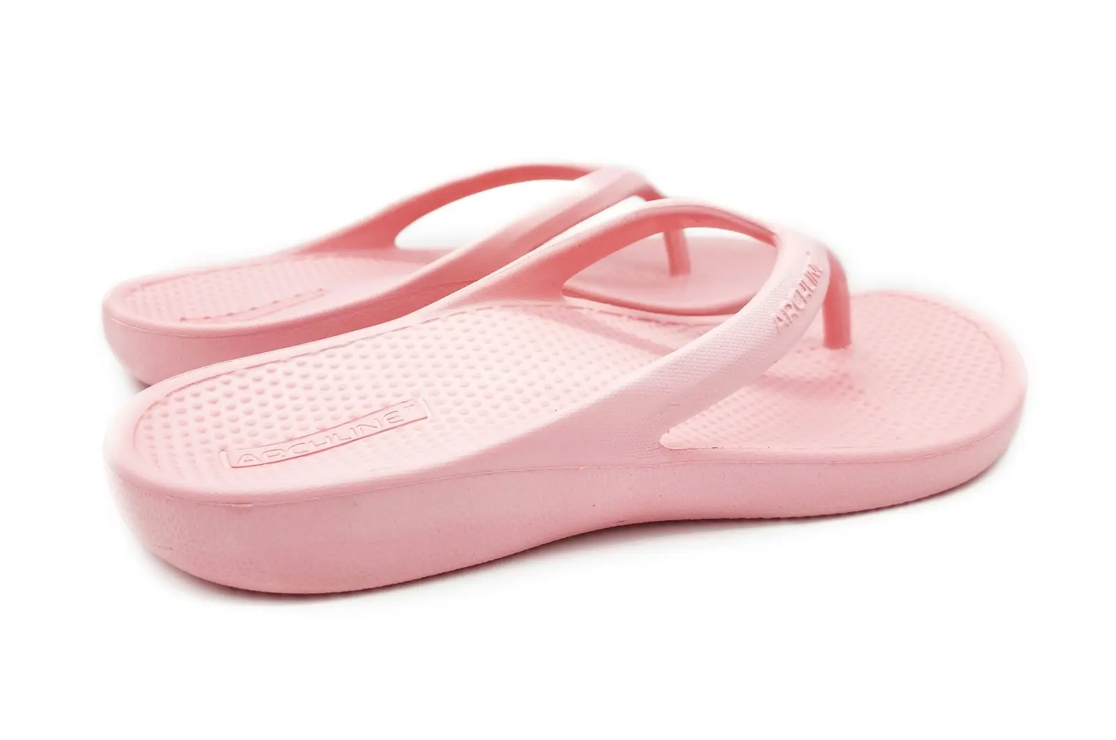 Archline Orthotic Foam Thongs Arch Support Flip Flops Orthopedic Rebound - Pink