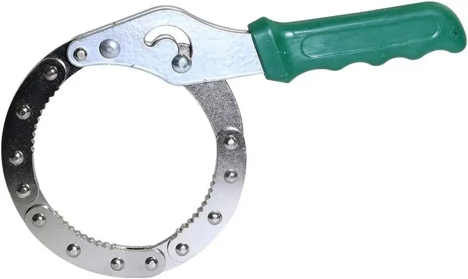 Adjustable Oil Filter Wrench Universal Handcuff Style Remover Tool Spanner Non-Slip