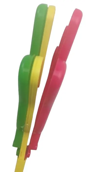 1x Hand Clapper Plastic Kids Toy Party Flapper Novelty Cheering Toys