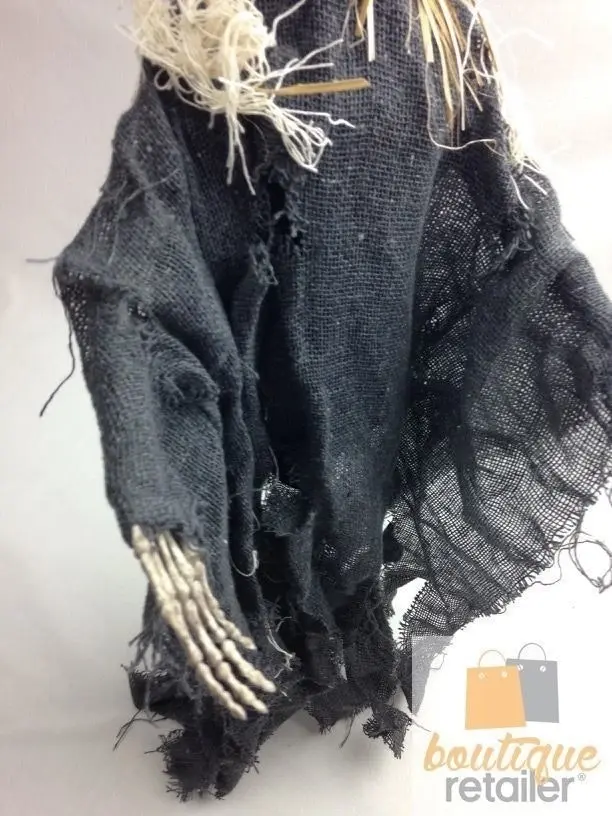 HALLOWEEN Moving Skeleton Skull Creepy Sound Activated Hanging Prop Scary Witch