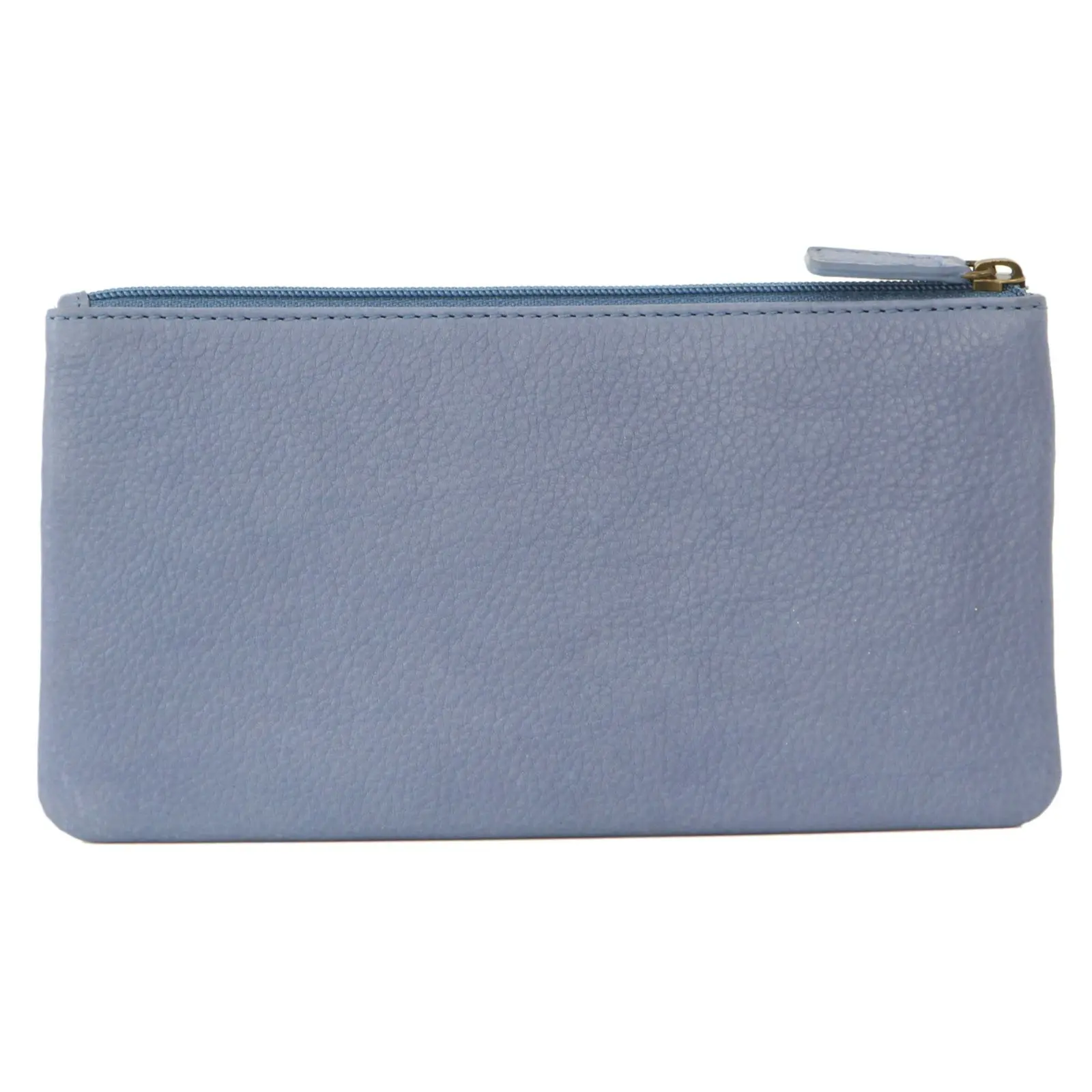 Pierre Cardin Ladies Women Genuine Soft Leather Italian Wallet Case - Blue