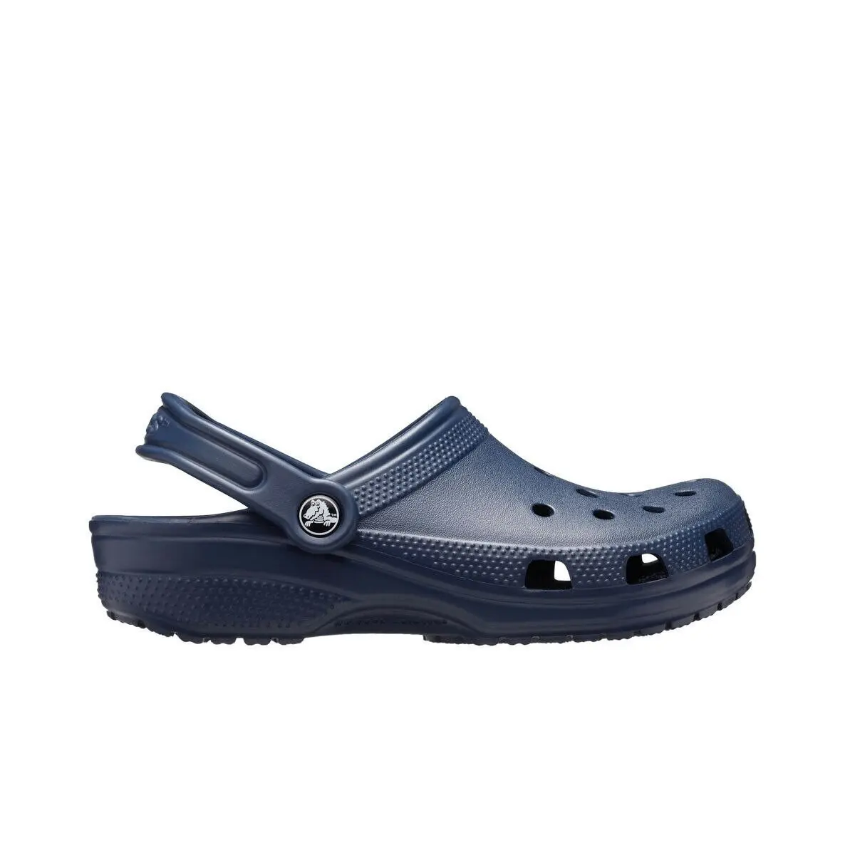 Crocs Classic Clogs Roomy Fit Sandal Clog Sandals Slides Waterproof - Navy - US Men's 4 / Women's 6