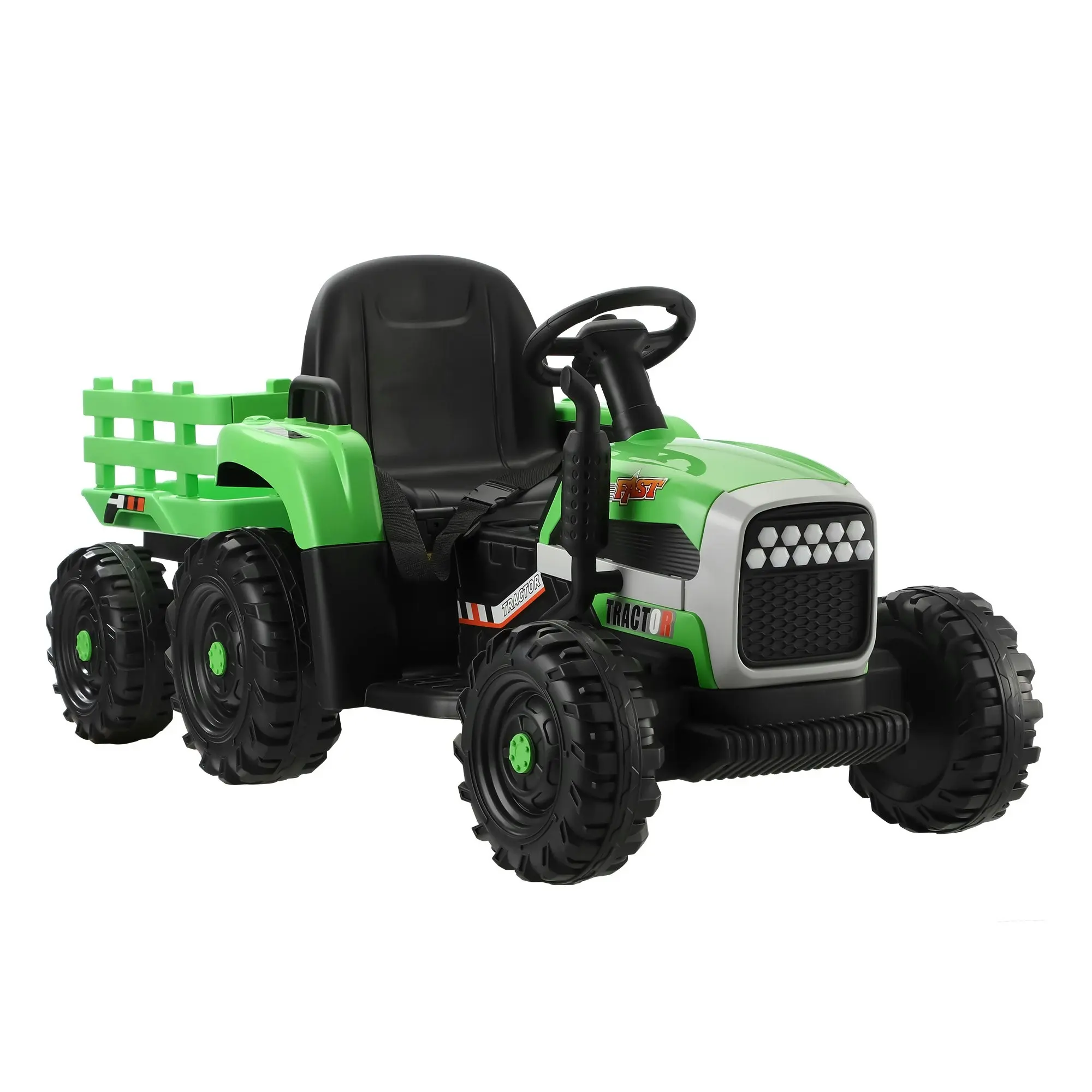 Mazam Kids Ride On Car Tractor Toy 12V Electric Remote Control Green