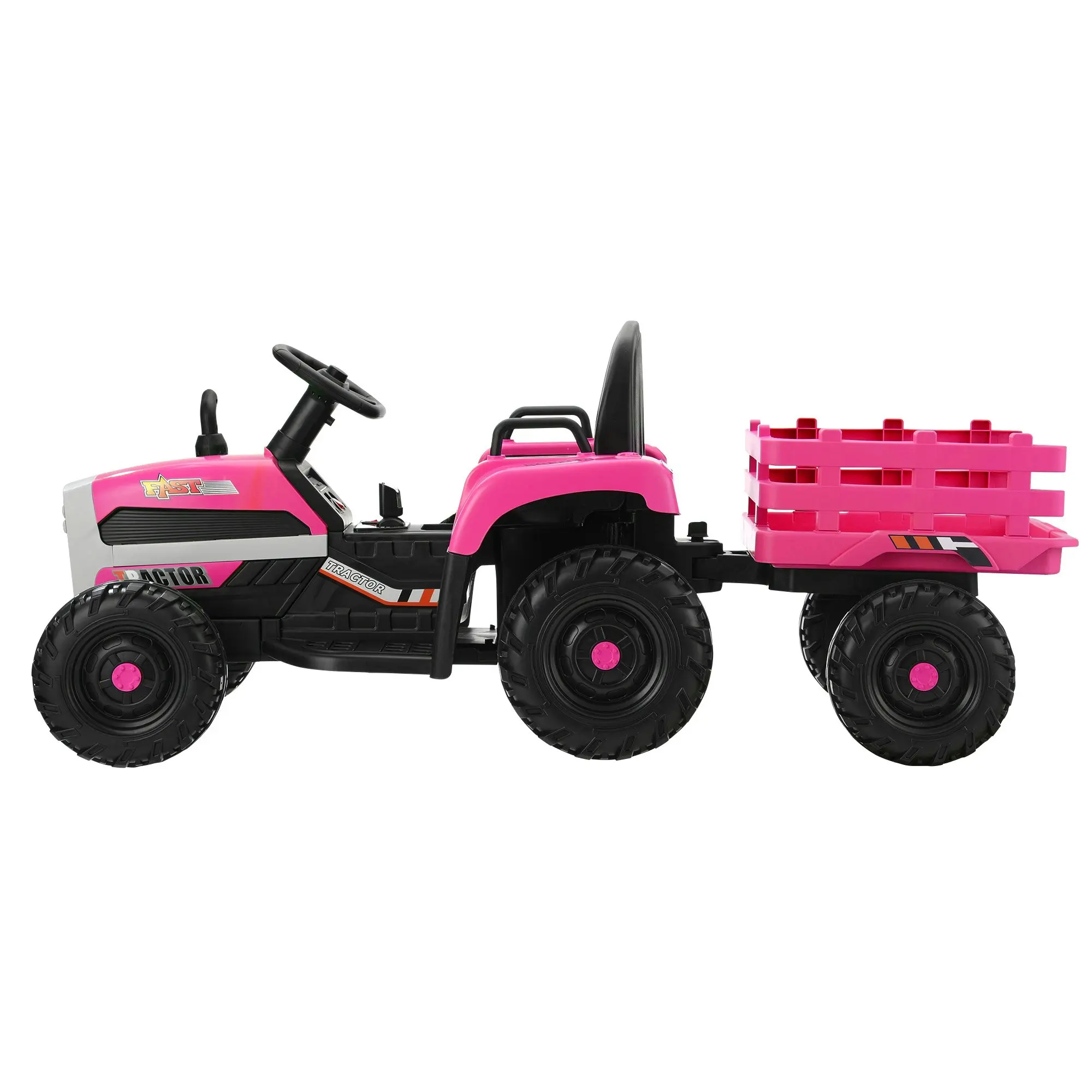 Mazam Kids Ride On Car Tractor Toy 12V Electric Remote Control Pink