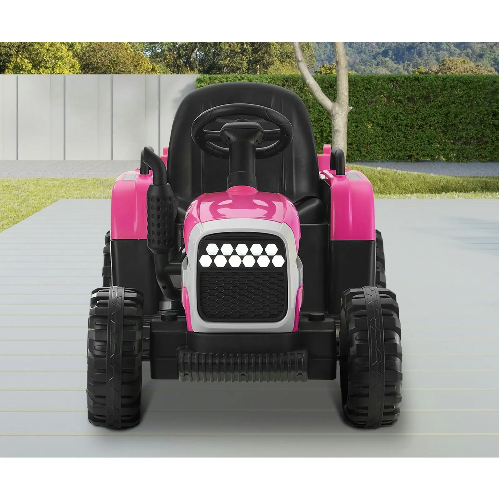 Mazam Kids Ride On Car Tractor Toy 12V Electric Remote Control Pink