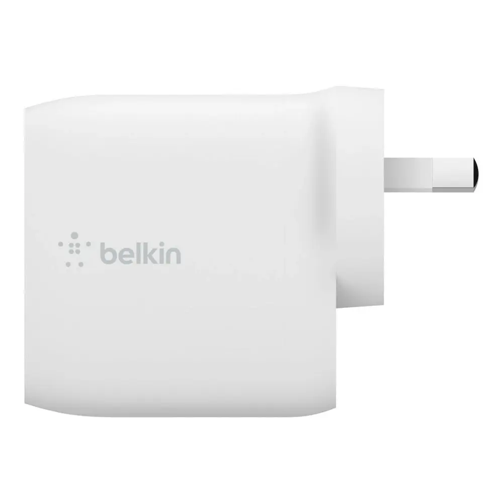 Belkin Boost Charge Dual Usb-a Wall Charger 24w - White