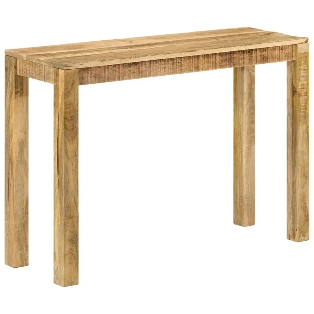 Console Table 110x35x76 cm Rough Mango Wood 337270