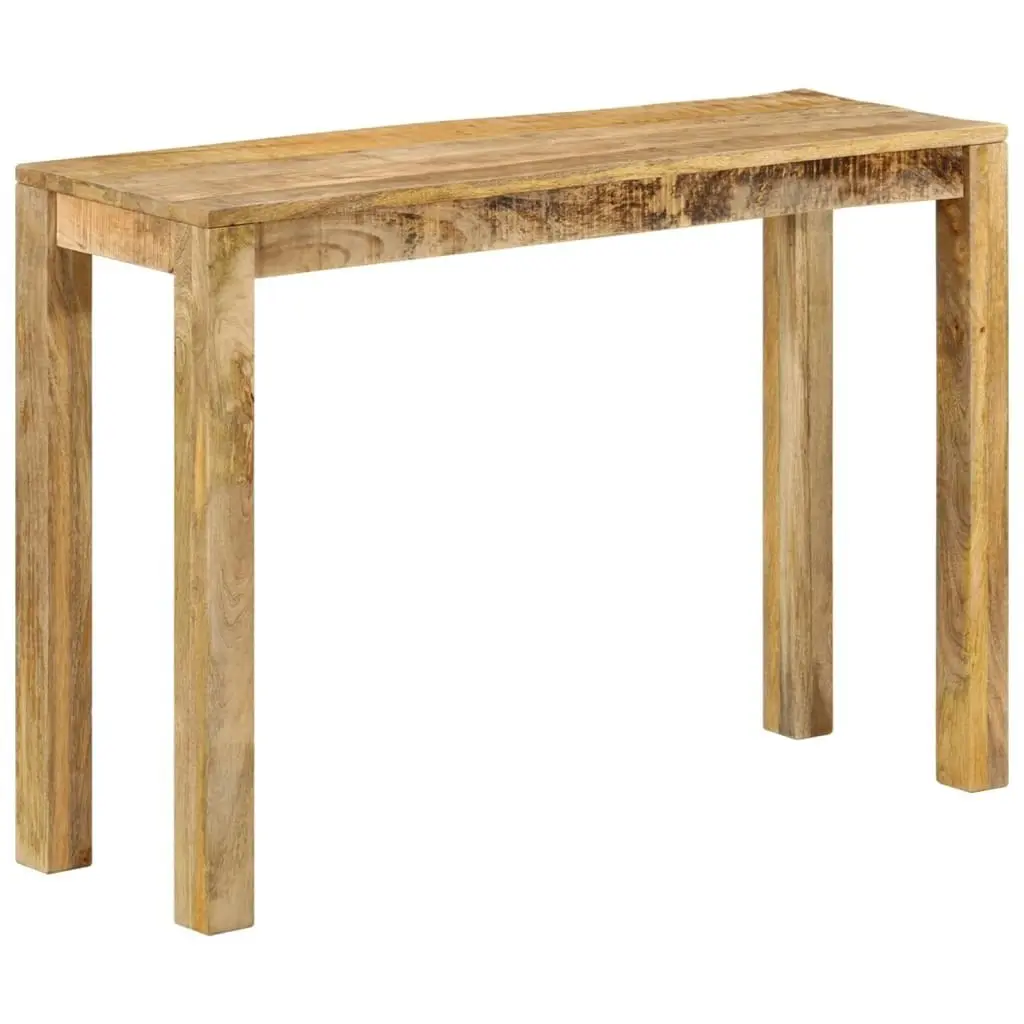 Console Table 110x35x76 cm Rough Mango Wood 337270